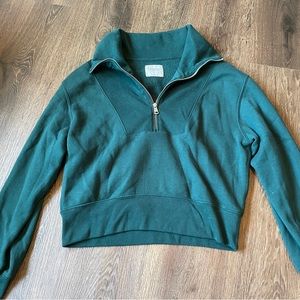 Abercrombie Quarter Zip Sweater.